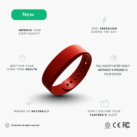 100% Wake-Up Alarm - Red