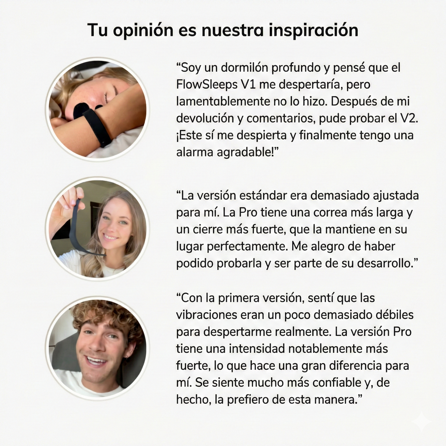 Despertador 100% FlowSleeps - Version Pro