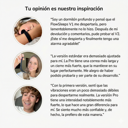 Despertador 100% FlowSleeps - Version Pro