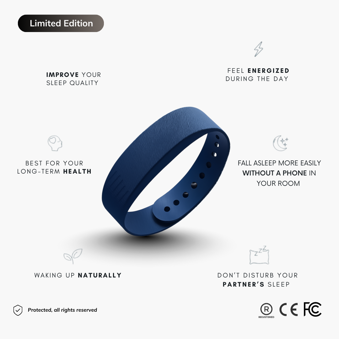 100% Wake-Up Alarm - Blue