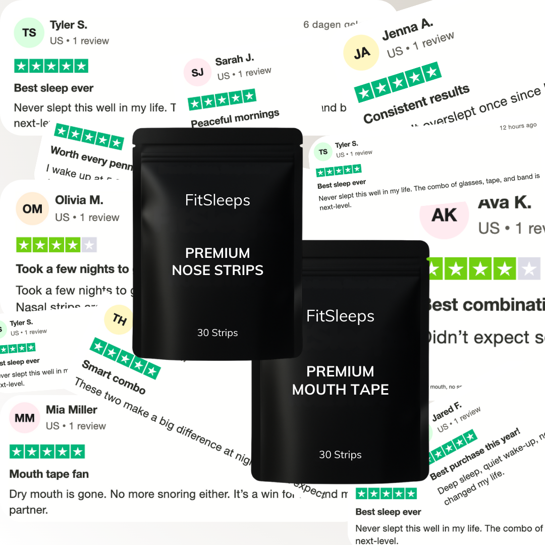 Paquete de Tiras Nasales y Cinta para la Boca